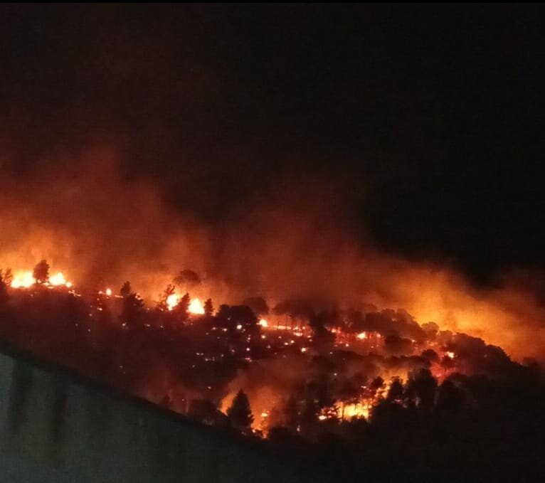 Fiamme a Castellammare