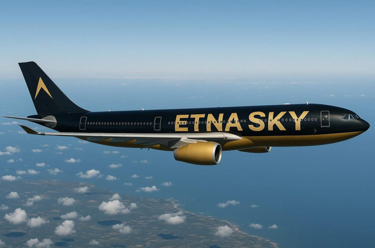 Etna Sky: una compagnia aerea made in Sicily Etna Sky: una compagnia aerea made in Sicily