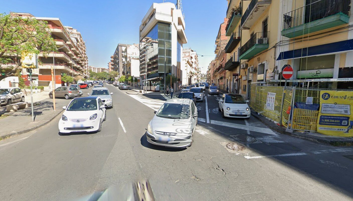 Catania: nuovo piano viabilit&agrave; in via Giuffrida