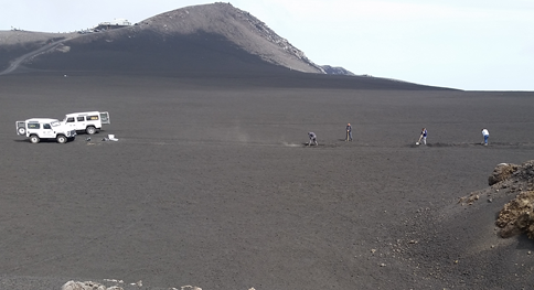 Cavo interrato per studiare l'Etna