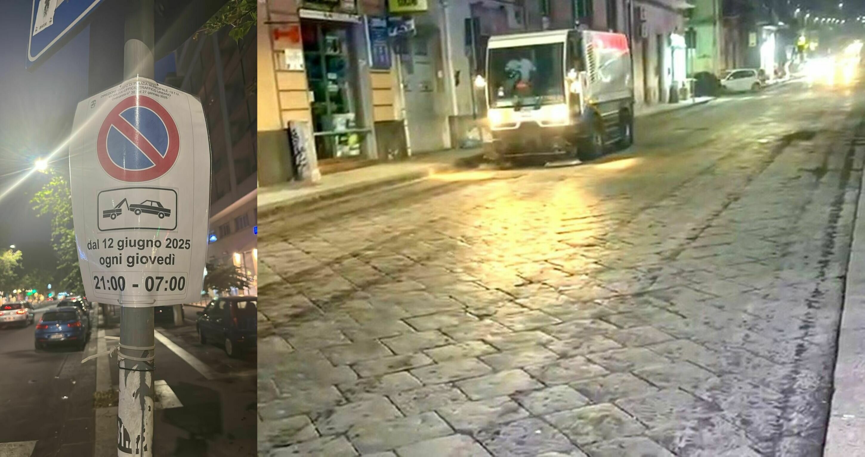Catania: spazzamento notturno, occhio ai divieti Catania: spazzamento notturno, occhio ai divieti