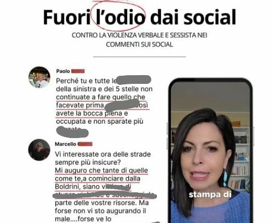Insulti sessisti sui social a Barbara Floridia
