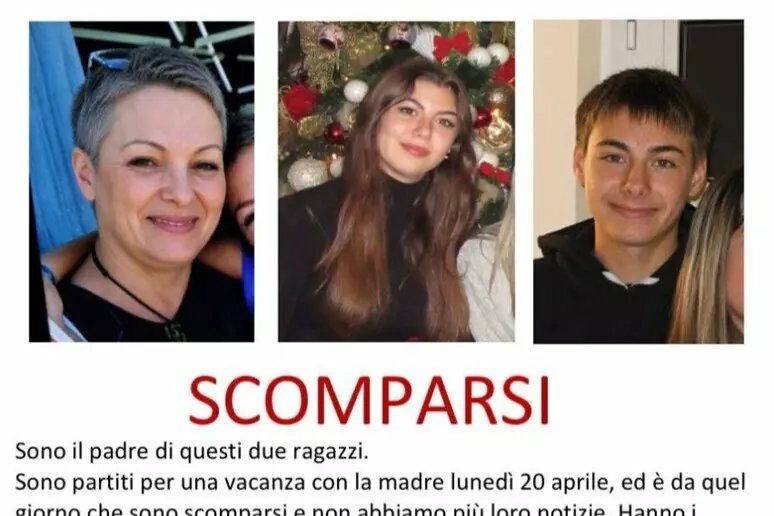 Scomparsa con i due figli, l'appello dell'ex marito Scomparsa con i due figli, l'appello dell'ex marito