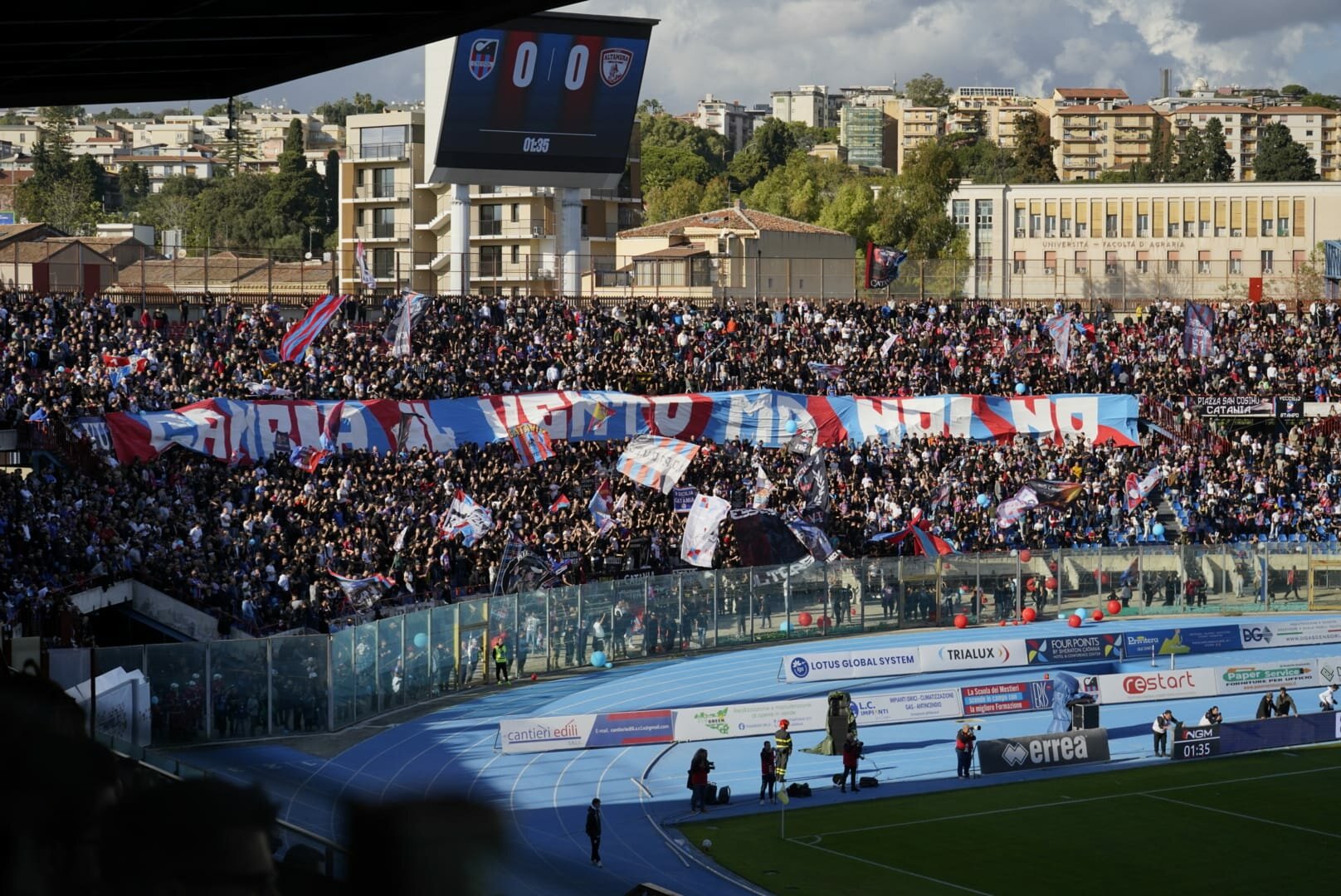 Catania in campo per Pasquetta