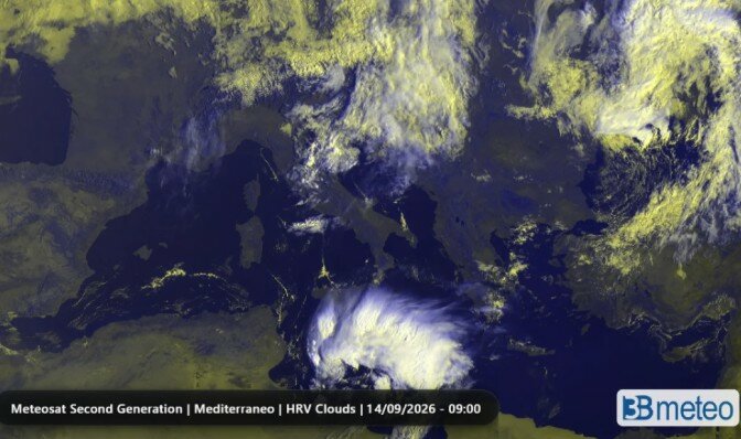 C'è un ciclone che minaccia la Sicilia
