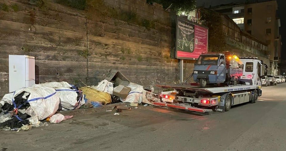 Catania: abbandono di rifiuti, multati 105 incivili