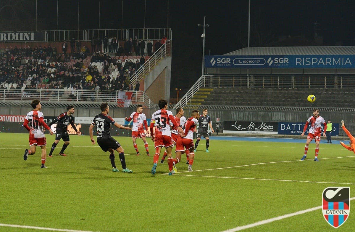 Catania, amaro in Coppa