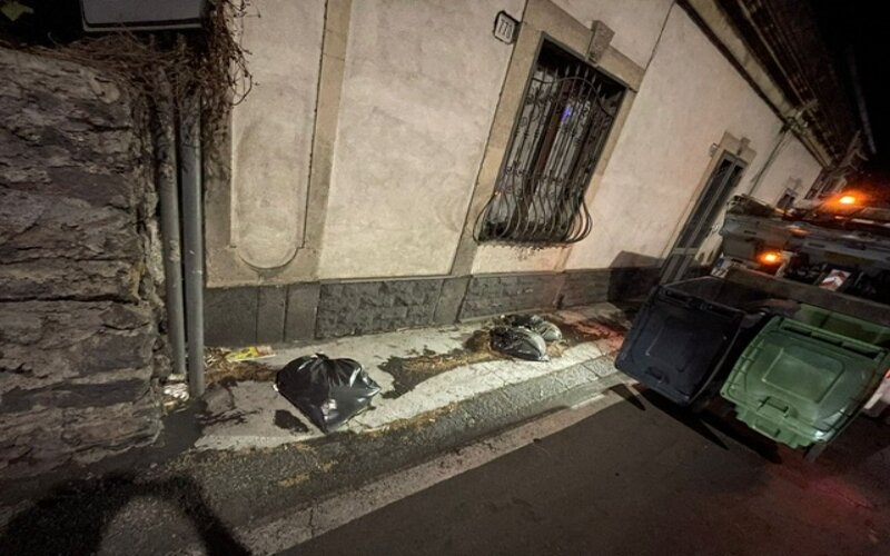 Catania, raccolto il 40% della cenere