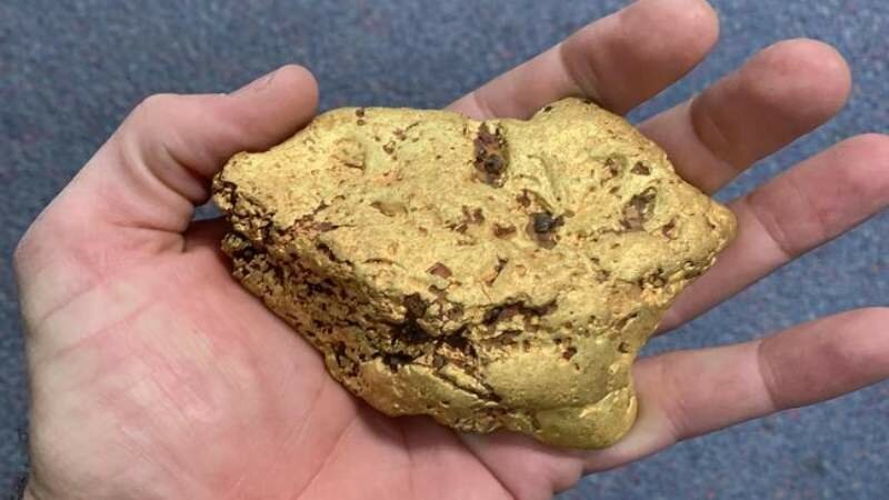 La pepita d'oro da 6.700 euro era una pietra