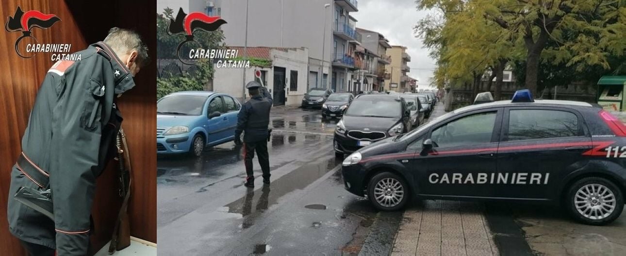 Lite tra fratelli, sequestrato un fucile