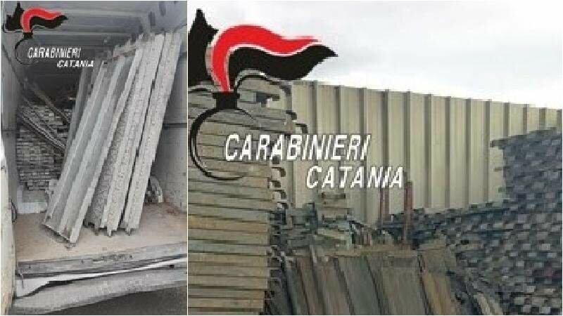 Ricettazione di pedane per ponteggi: tre denunce