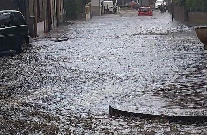 Forti temporali su Palagonia e Randazzo