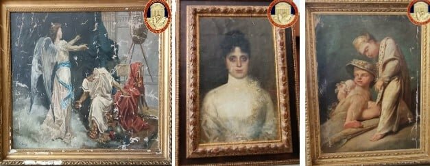 A casa dopo 11 anni i dipinti catanesi rubati