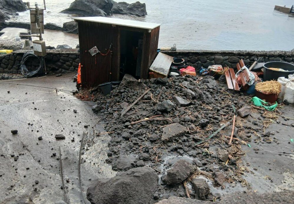 Nubifragio a Stromboli: 'Rischiamo sempre la vita'