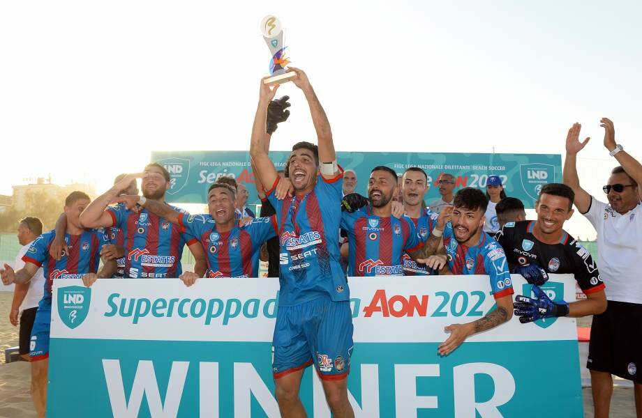 Beach soccer, il primo titolo va a Catania Beach soccer, il primo titolo va a Catania