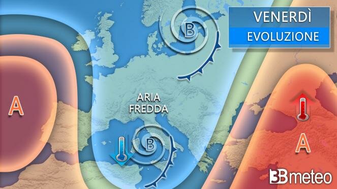 Anche sulla Sicilia il ciclone-trottola Anche sulla Sicilia il ciclone-trottola