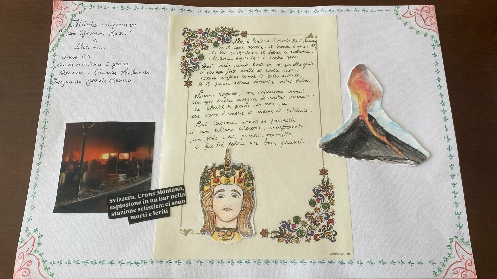 Tre studenti sulla Carrozza del Senato