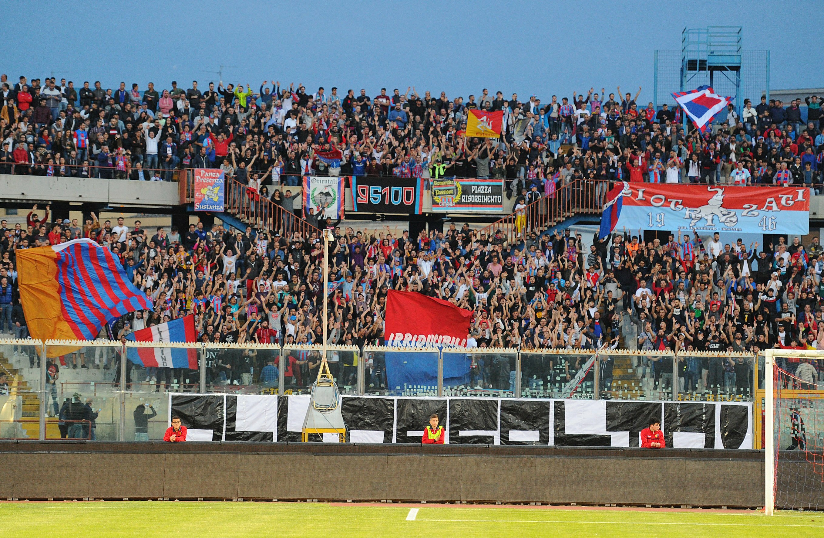 Crotone-Catania senza tifosi rossazzurri