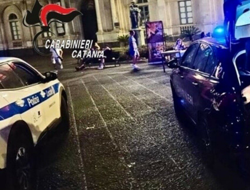 Controlli nei locali catanesi, arrestato 50enne violento