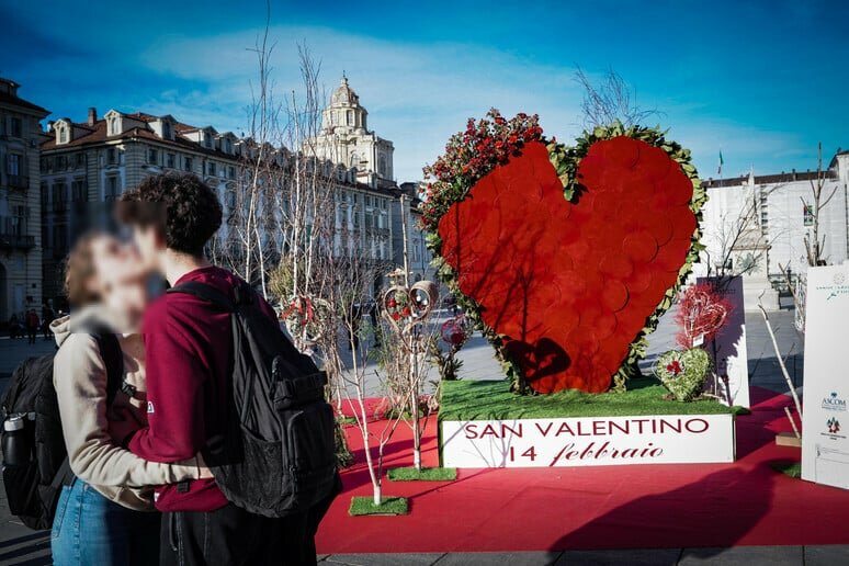 San Valentino baciato dal sole