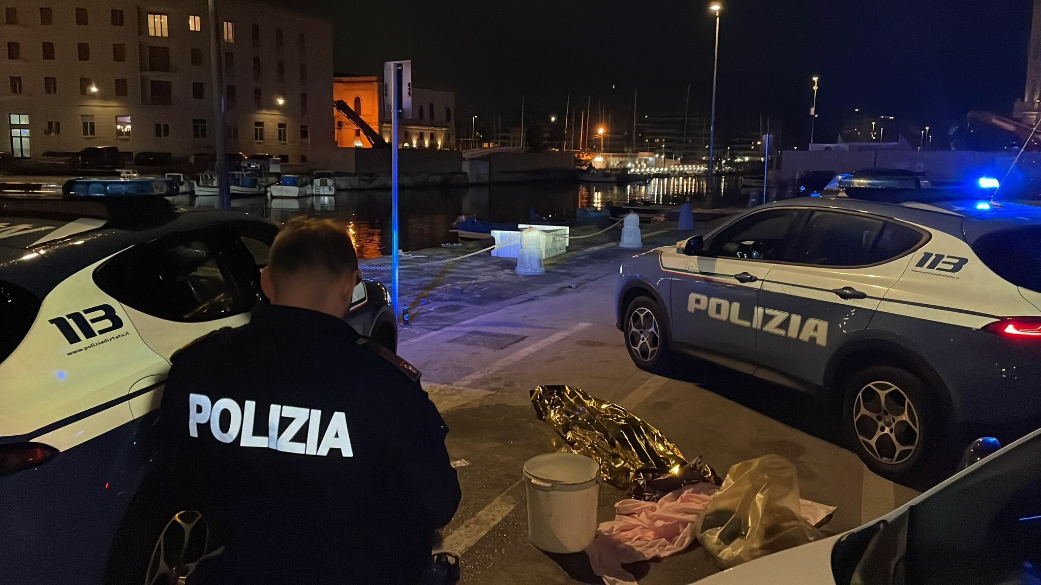 Cadavere nel porto di Ortigia