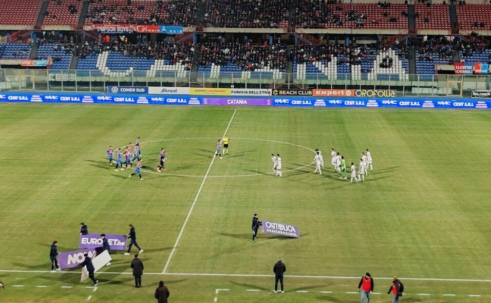 Catania-Cavese 1-1