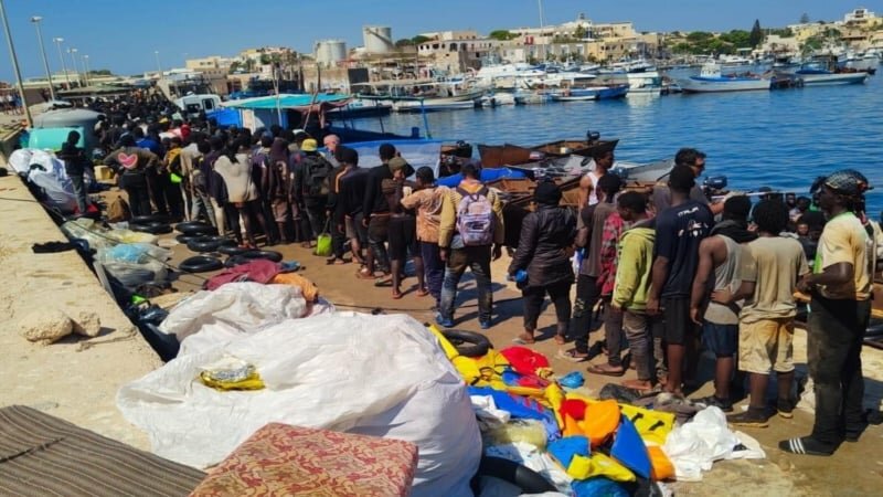 Sbarchi a Lampedusa, annega neonato