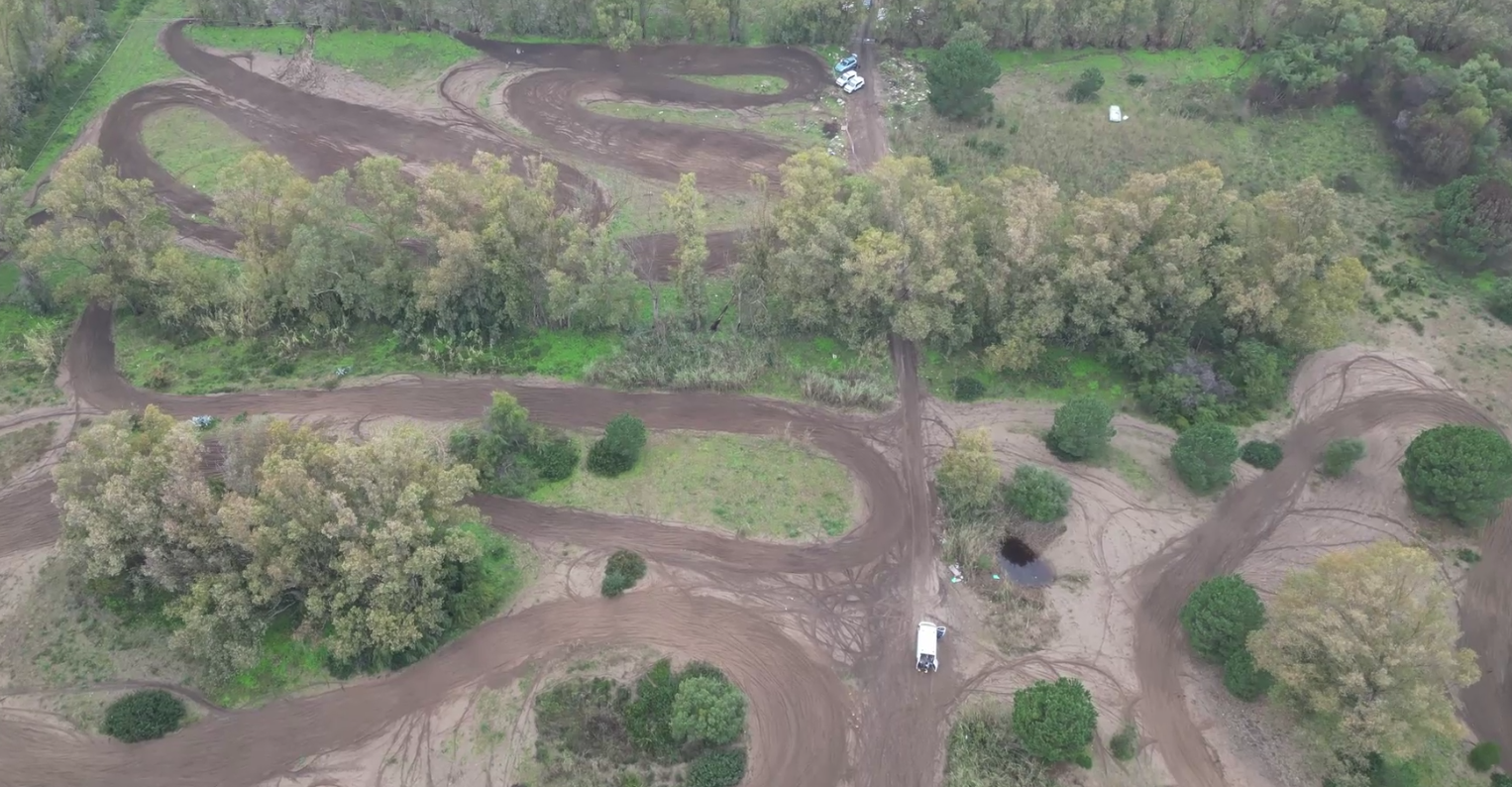 Chiuso circuito abusivo di motocross
