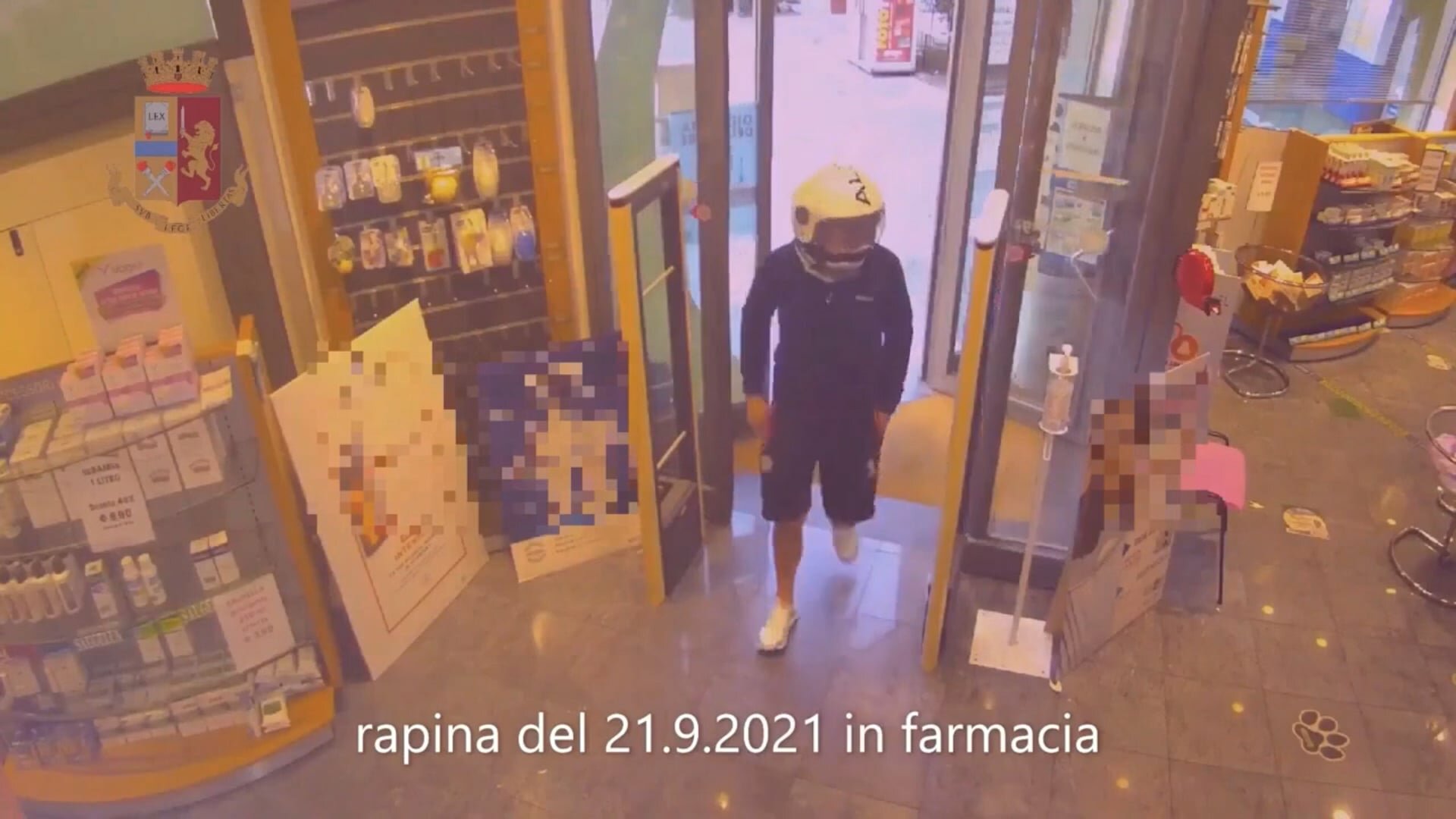 Preso recordman di rapine