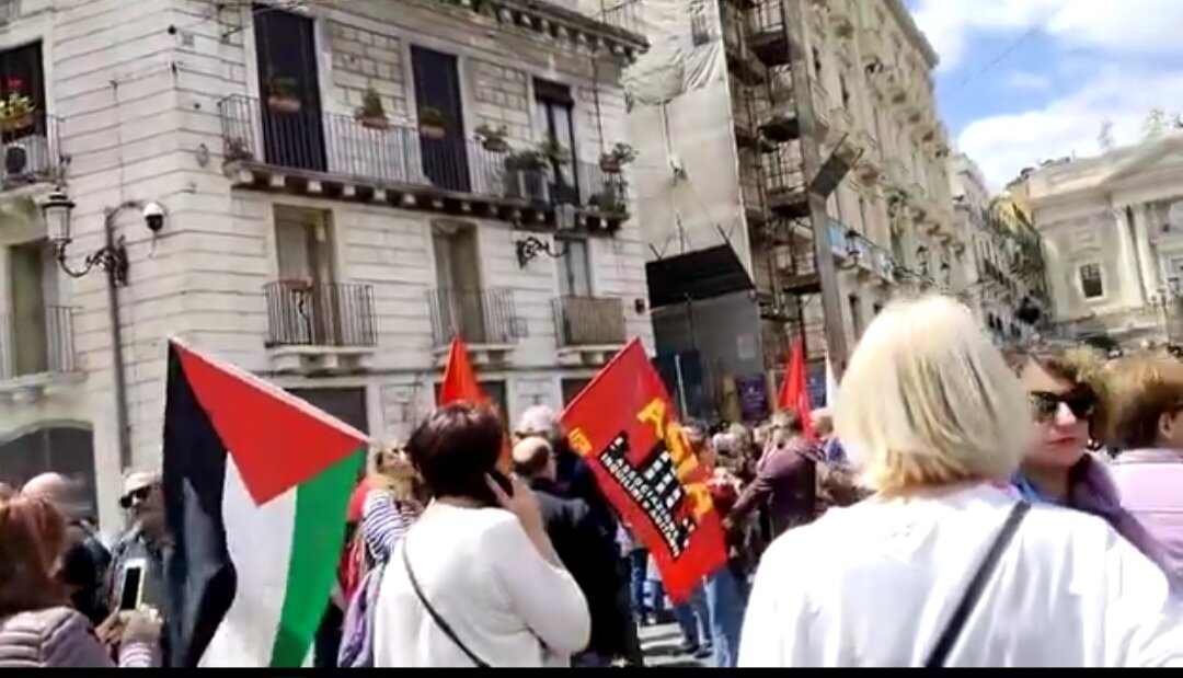 A Catania un 25 aprile turbolento