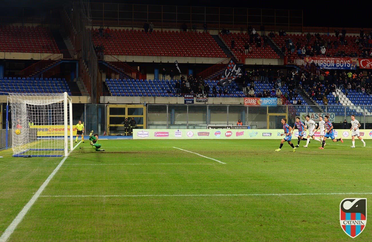 Il Catania si Stoppa di nuovo