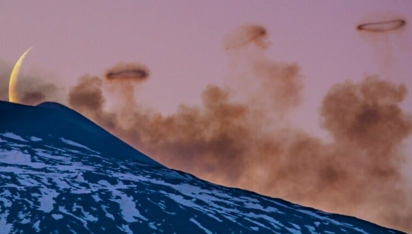 L'Etna e i suoi anelli: che foto