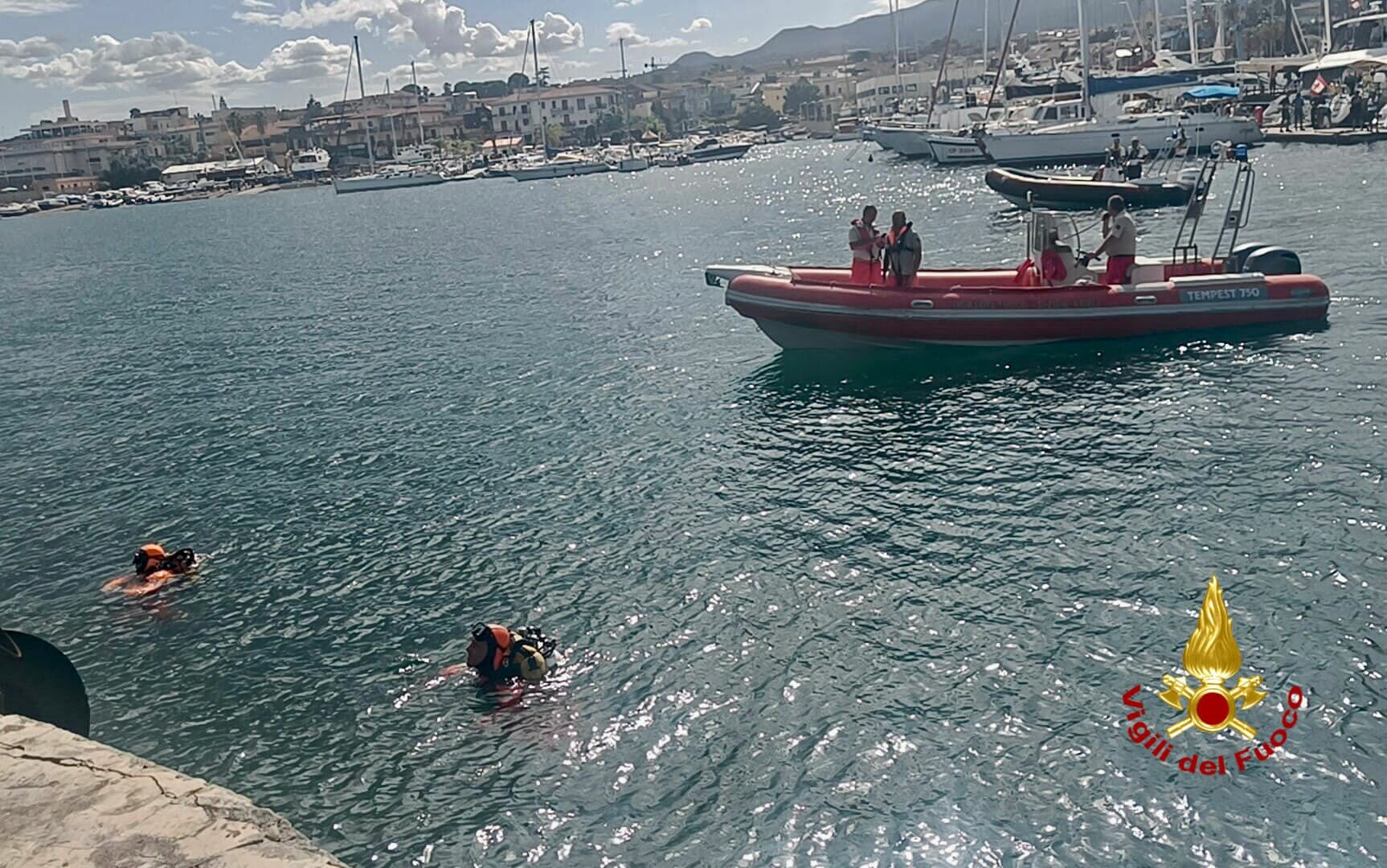 Disperso in mare, scattano le ricerche