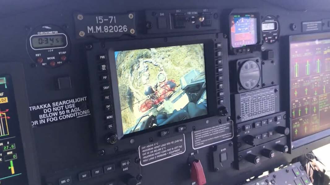 Soccorso con l'elicottero