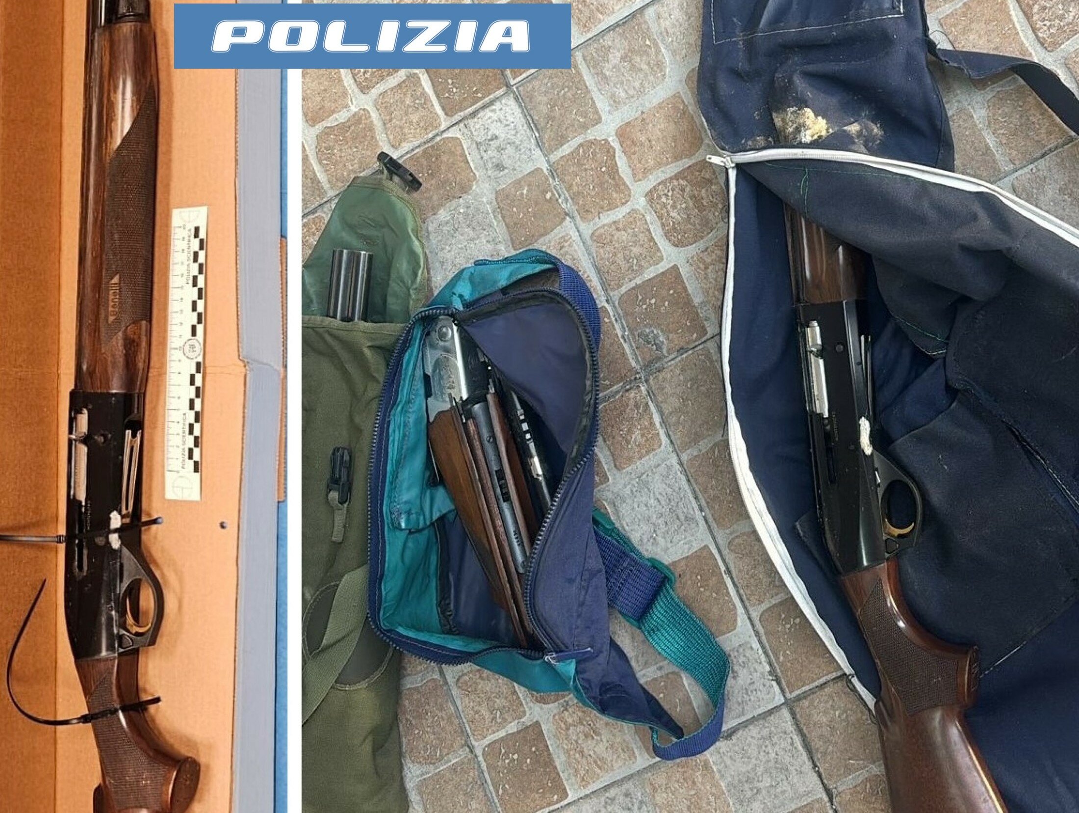 Sorpresi col borsone pieno di armi