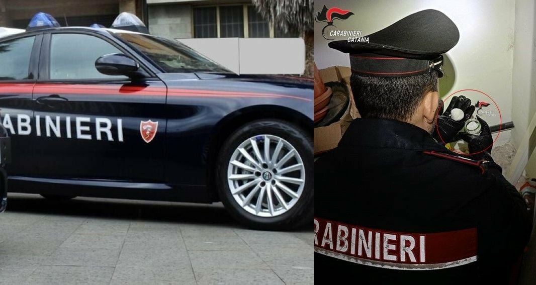 Acireale: nasconde dosi nell'androne del palazzo