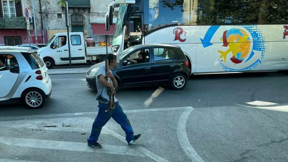 Trovato l'uomo col fucile che ha spaventato Palermo