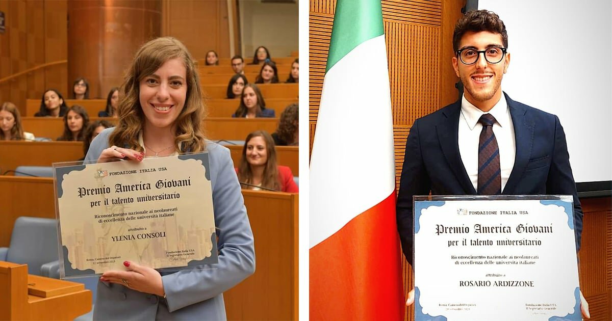 Premio America giovani: 2 acesi tra le eccellenze
