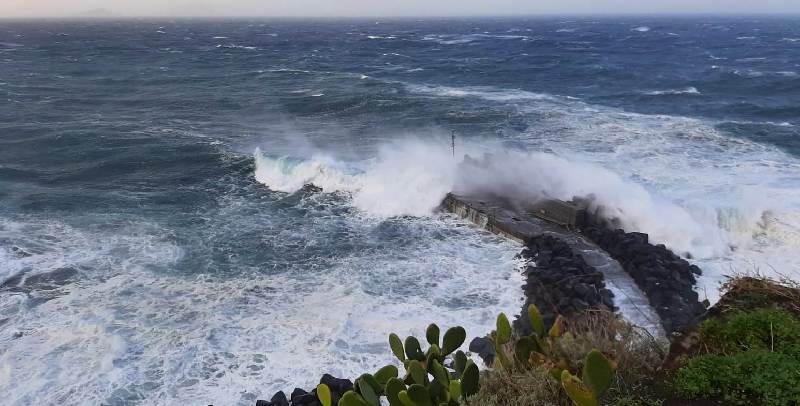 Tempesta equinoziale verso la Sicilia