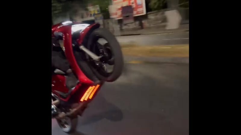 Impennate pericolose in viale Ulisse: rintracciato