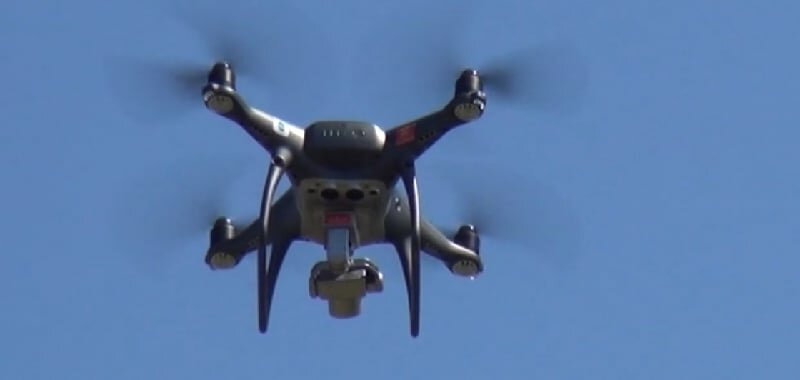 Anziano ritrovato grazie a un drone
