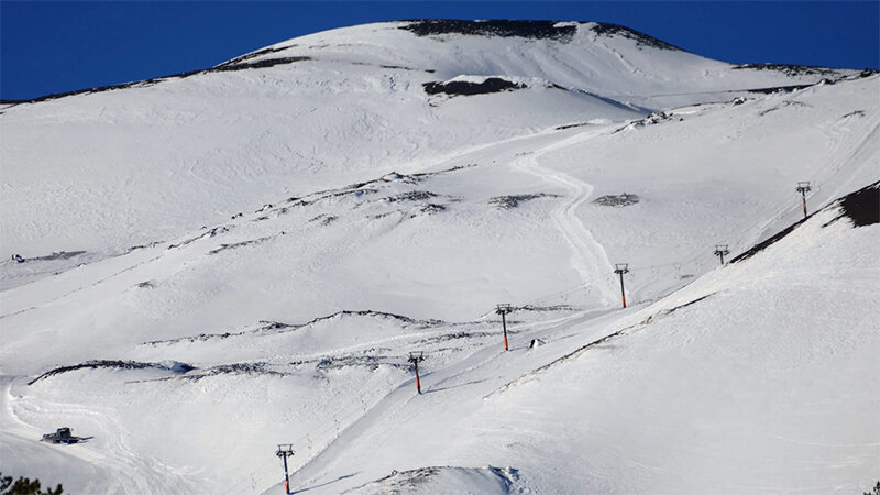 Sole e sci a Piano Provenzana