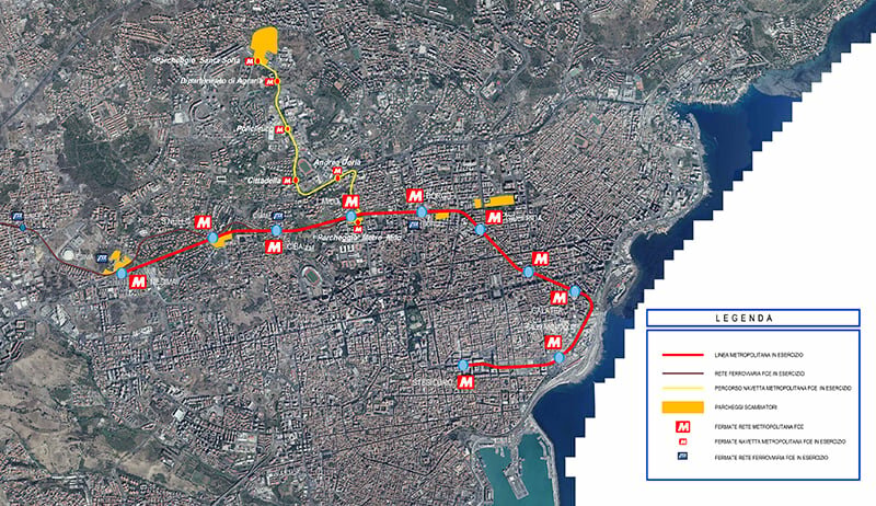 In arrivo 317 milioni di euro per la metro Catania