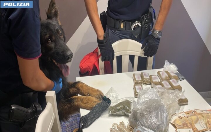 Beccati cognati pusher a Librino