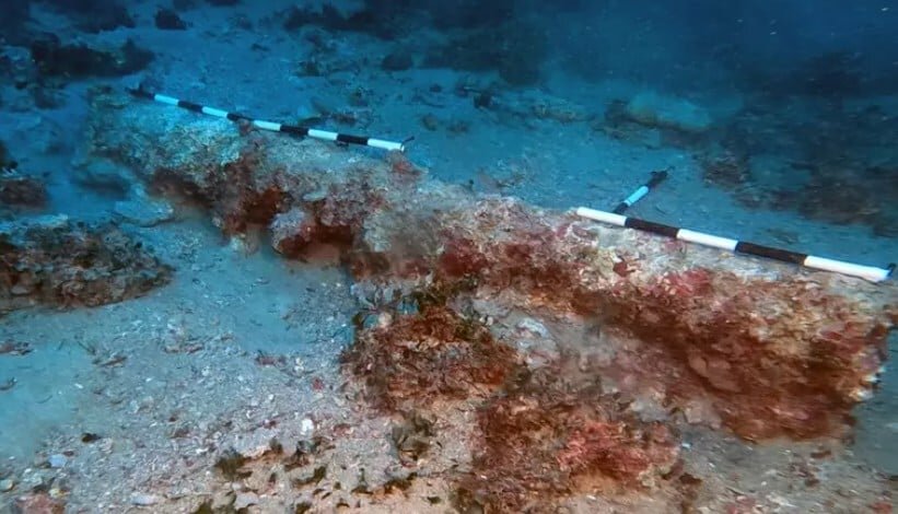 Battaglia tra galeoni, trovati timone e cannone