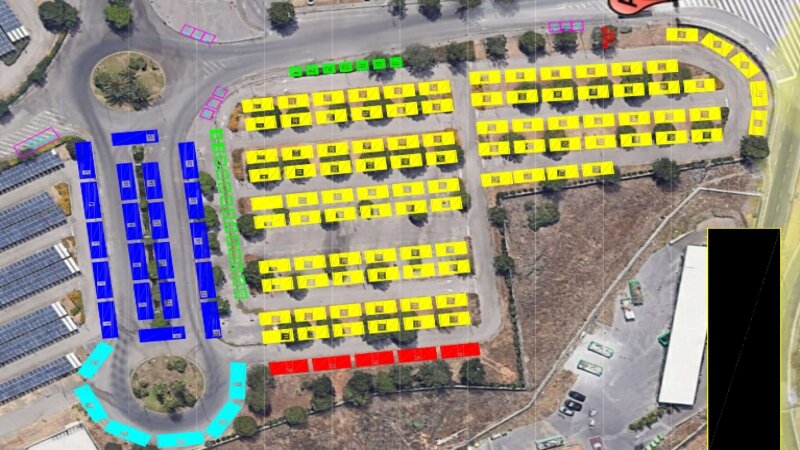 Catania, fiera dei morti nel parcheggio di via S. Sofia
