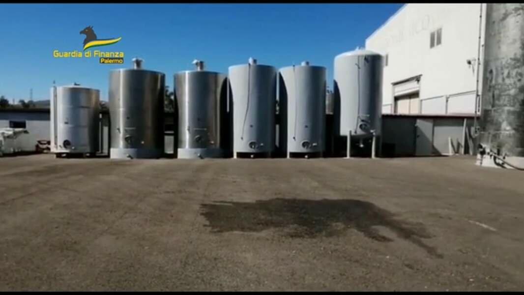 Sequestro a societ&agrave; vitivinicola