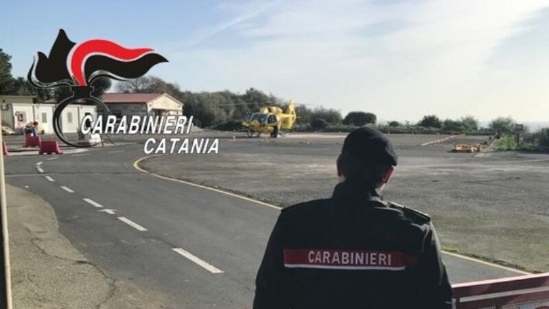 I 'Corvi' catanesi scortano organi per un trapianto