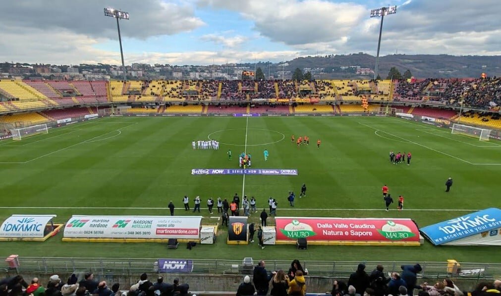 Benevento-Catania, 1.400 biglietti e diretta su Telecolor