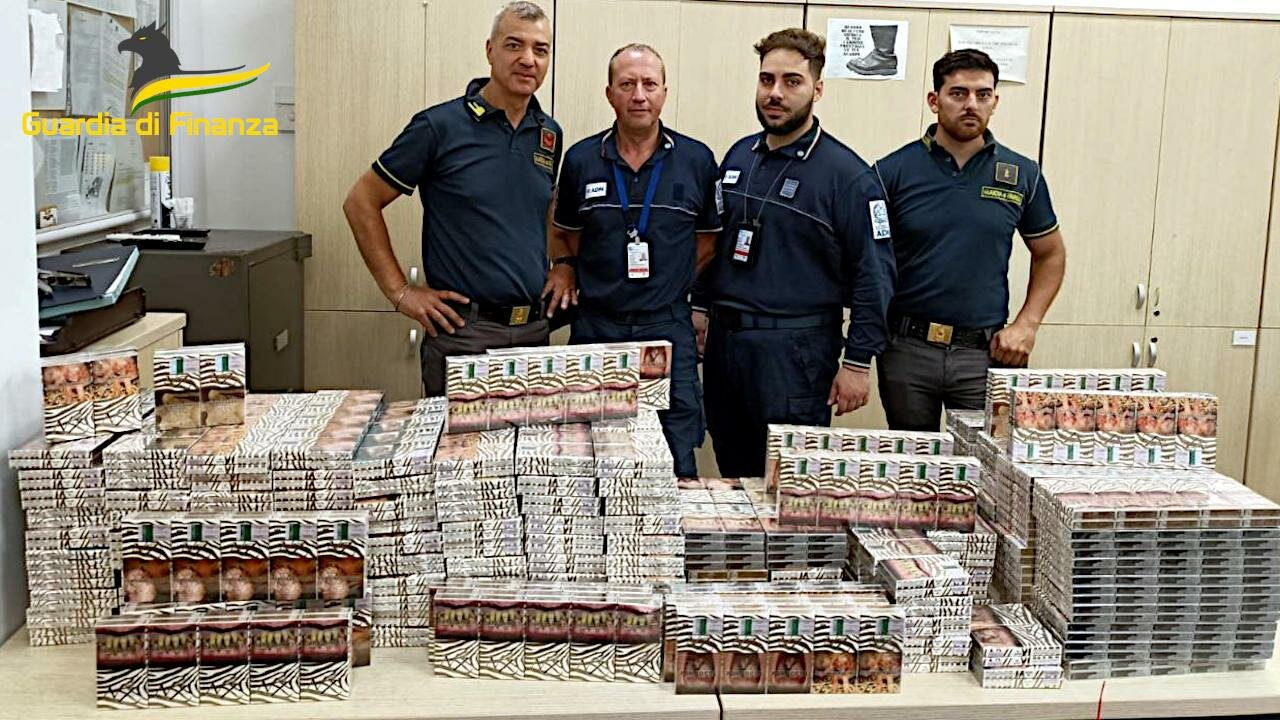 All'aeroporto di Catania il contrabbando va in fumo